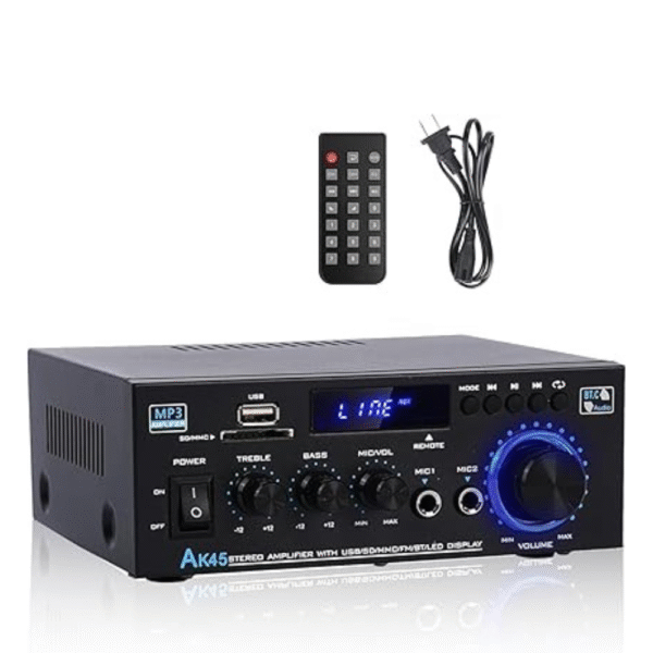 Stereo Home Audio Amplifier Receiver AK45