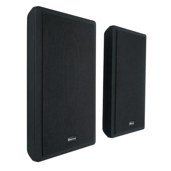 Rockville 2 RockSlim Black Home Theater