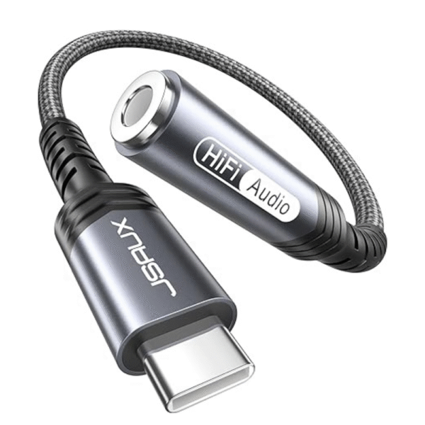 JSAUX USB Type C to 3.5mm Female Headphone Jack Adapter