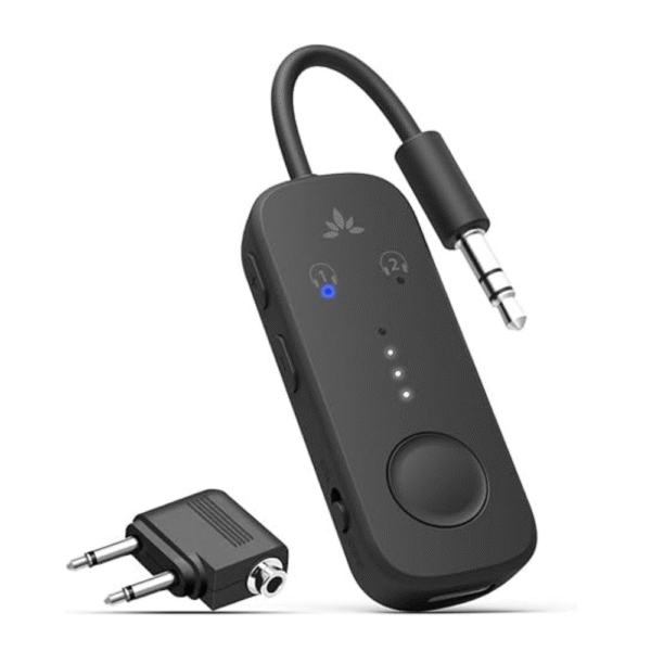 Avantree Relay - Premium Airplane Bluetooth 5.3 Adapter