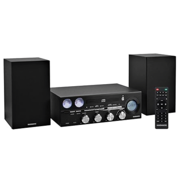 Magnavox MM451 3-Piece Tray Loading CD Shelf System