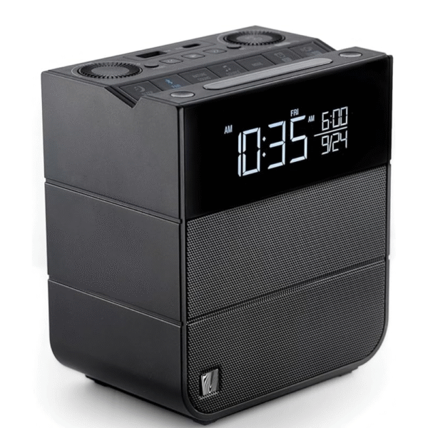 Sound Rise II, SFQ-16: Bedside Alarm Clock Radio & Bluetooth Speaker