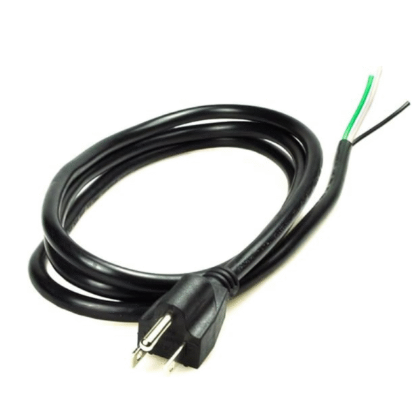 6ft 18 Gauge 3 Prong Heavy Duty Replacement Power Supply Cord Cable